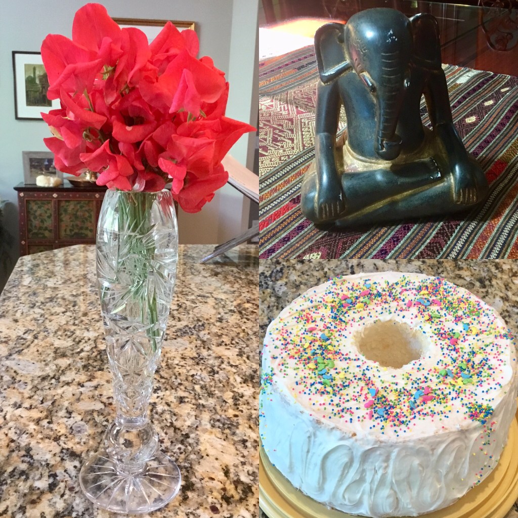 A little celebration to me. A new chapter.